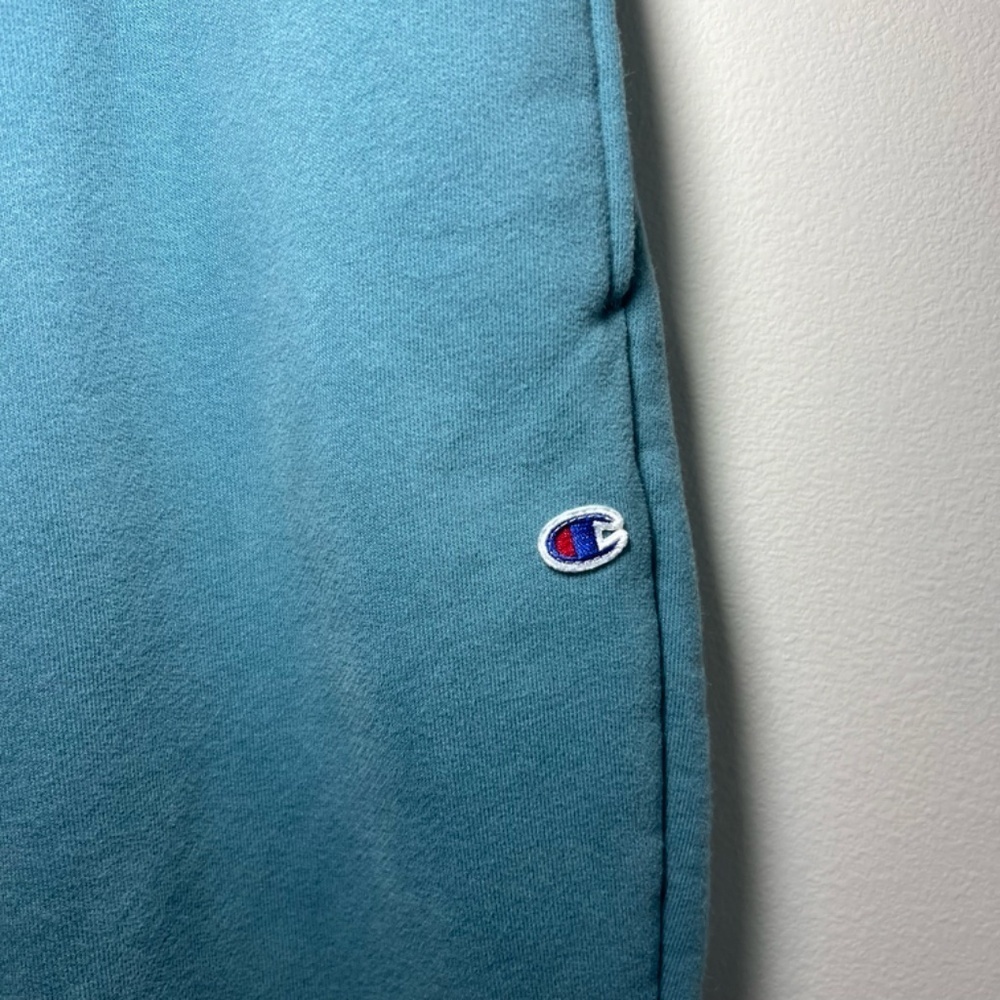 Champion Pintuck Brushed Fleece Jogger Sweatpants Aqua Tonic Lounge Women's XXL - Picture 6 of 12
